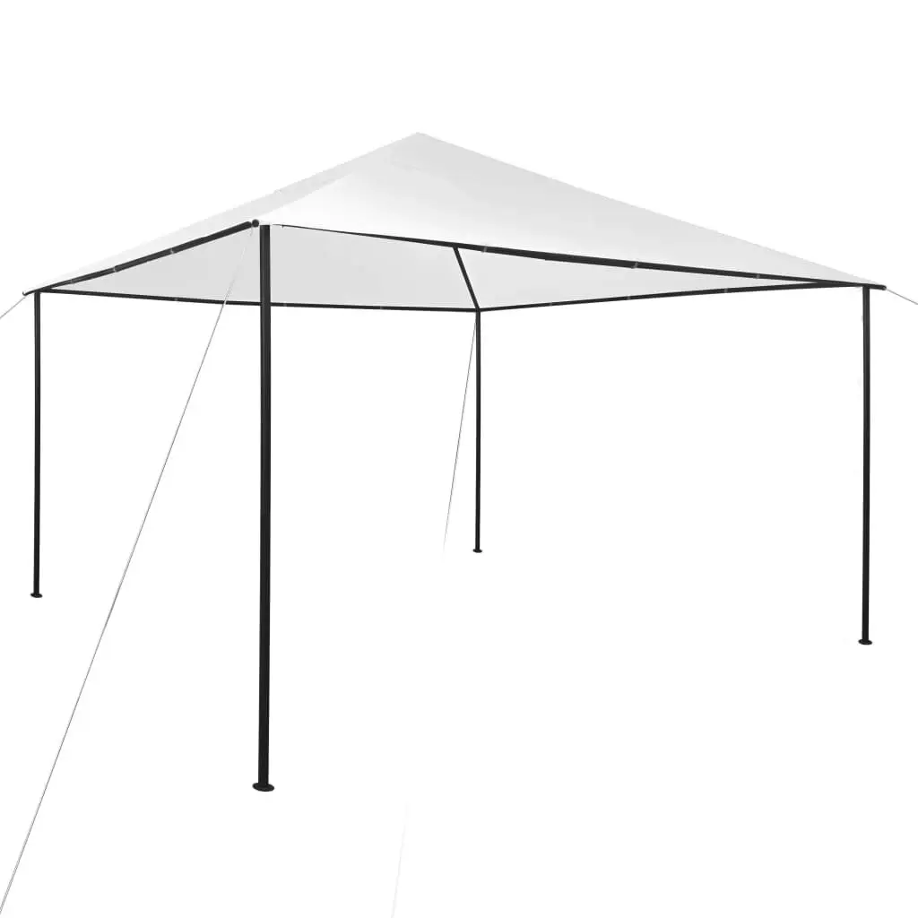 Gazebo 4x4x3 m White 180 g/mÂ² 312239