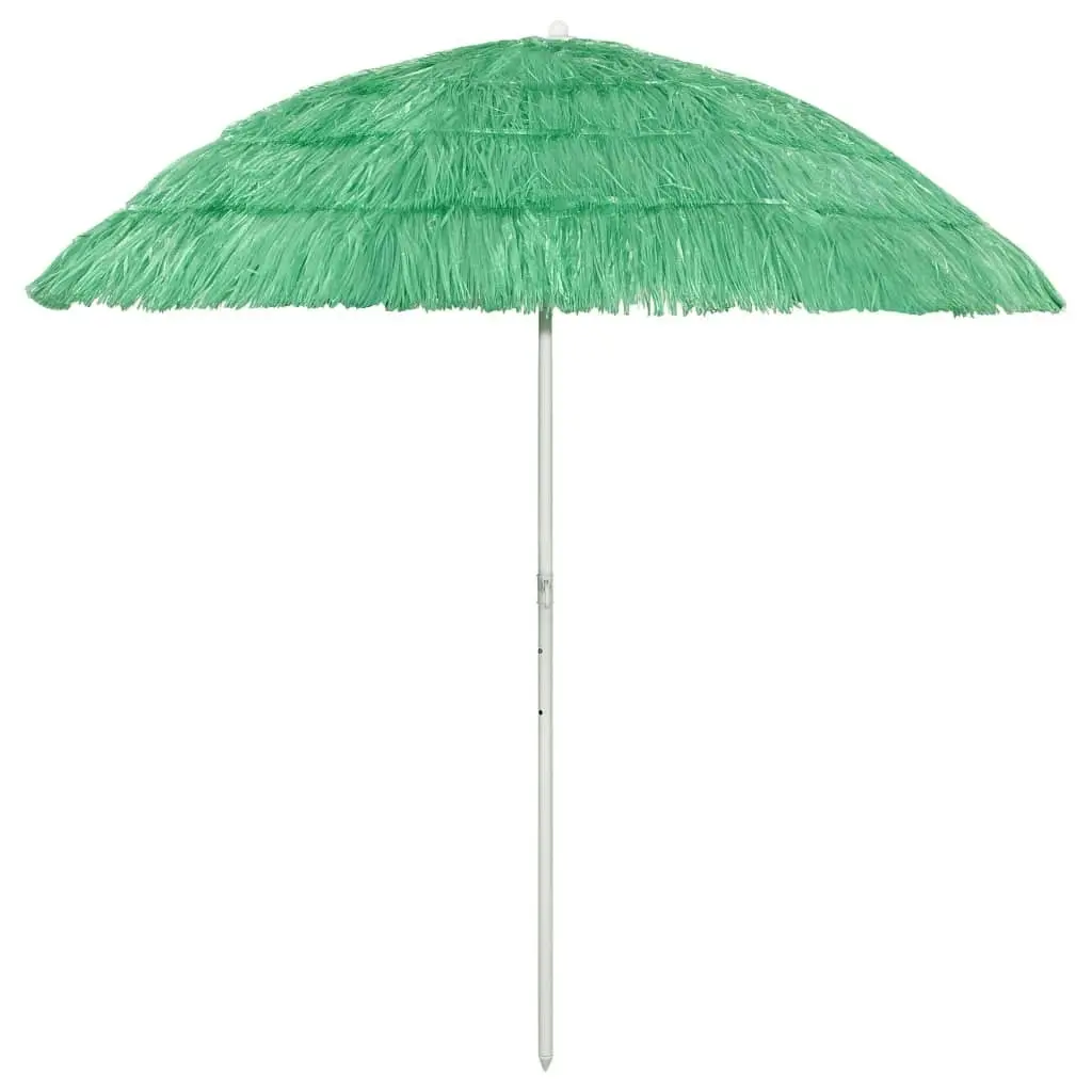 Hawaii Beach Umbrella Green 240 cm 314698