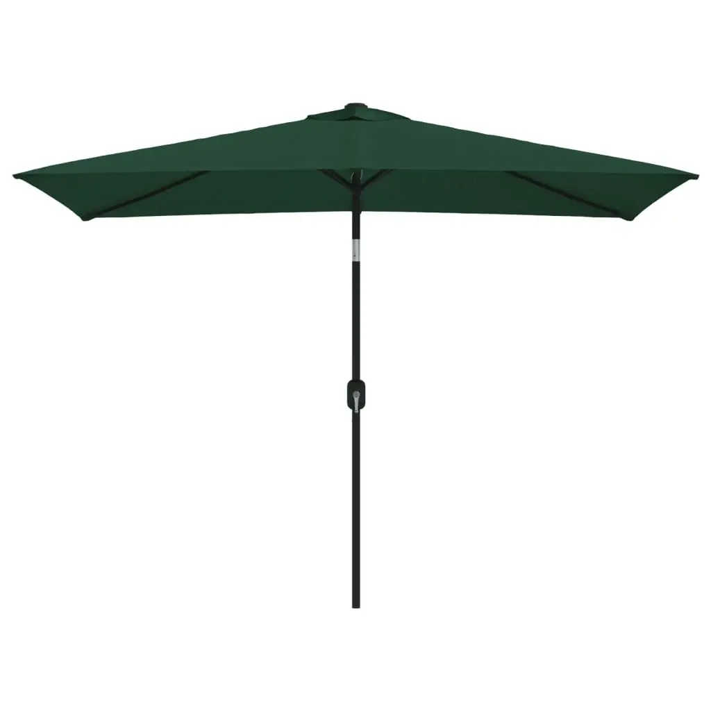 Parasol 200 x 300 cm Green Rectangular 40771