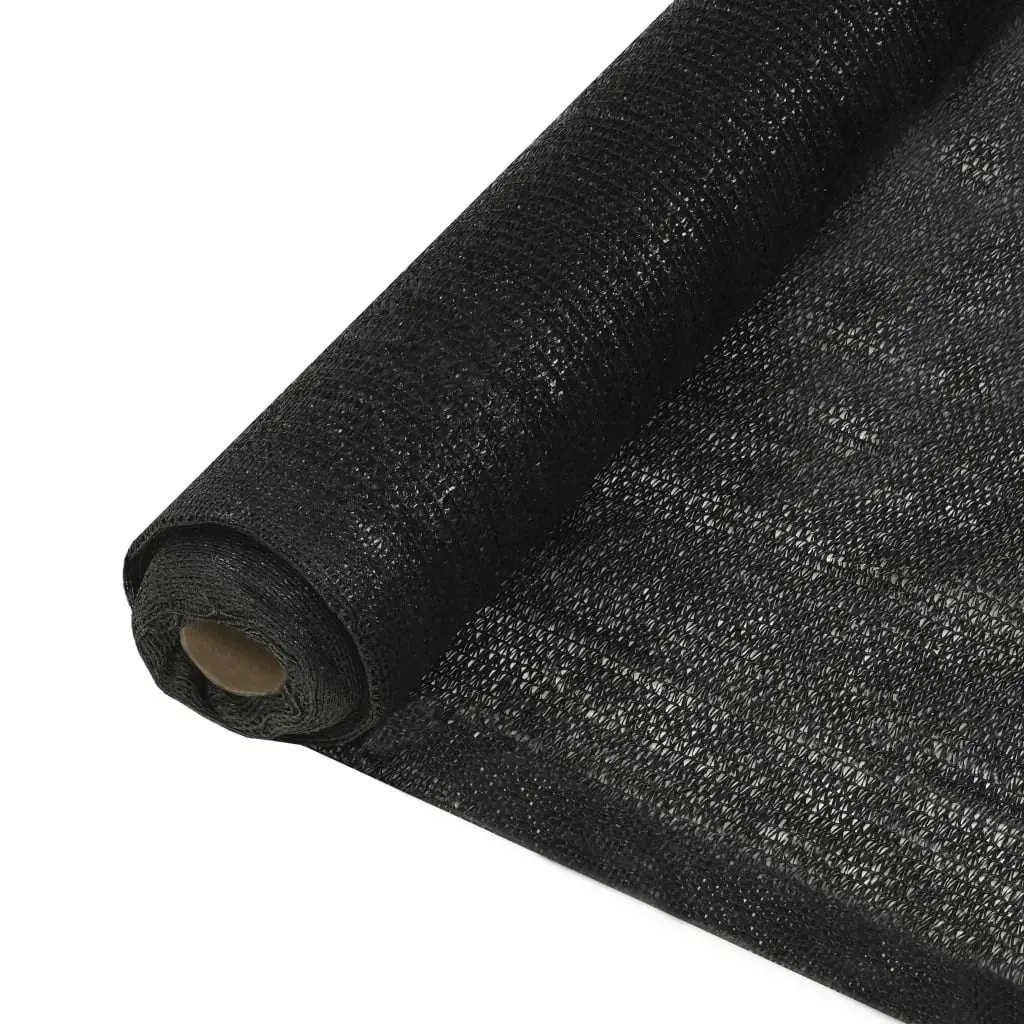 Privacy Net HDPE 1x10 m Black 45231