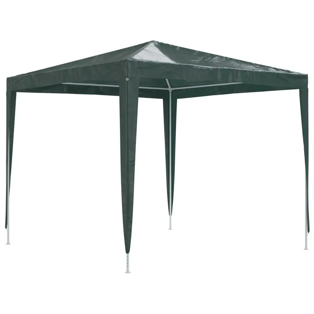 Professional Party Tent 2.5x2.5 m Green 90 g/m?? 48512