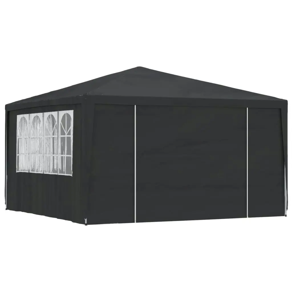 Professional Party Tent with Side Walls 4x4 m Green 90 g/mÂ² 48536