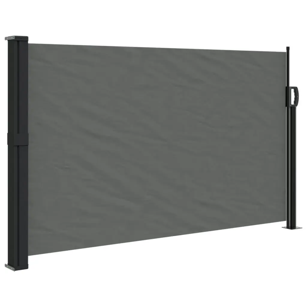 Retractable Side Awning Anthracite 120x500 cm 4004413