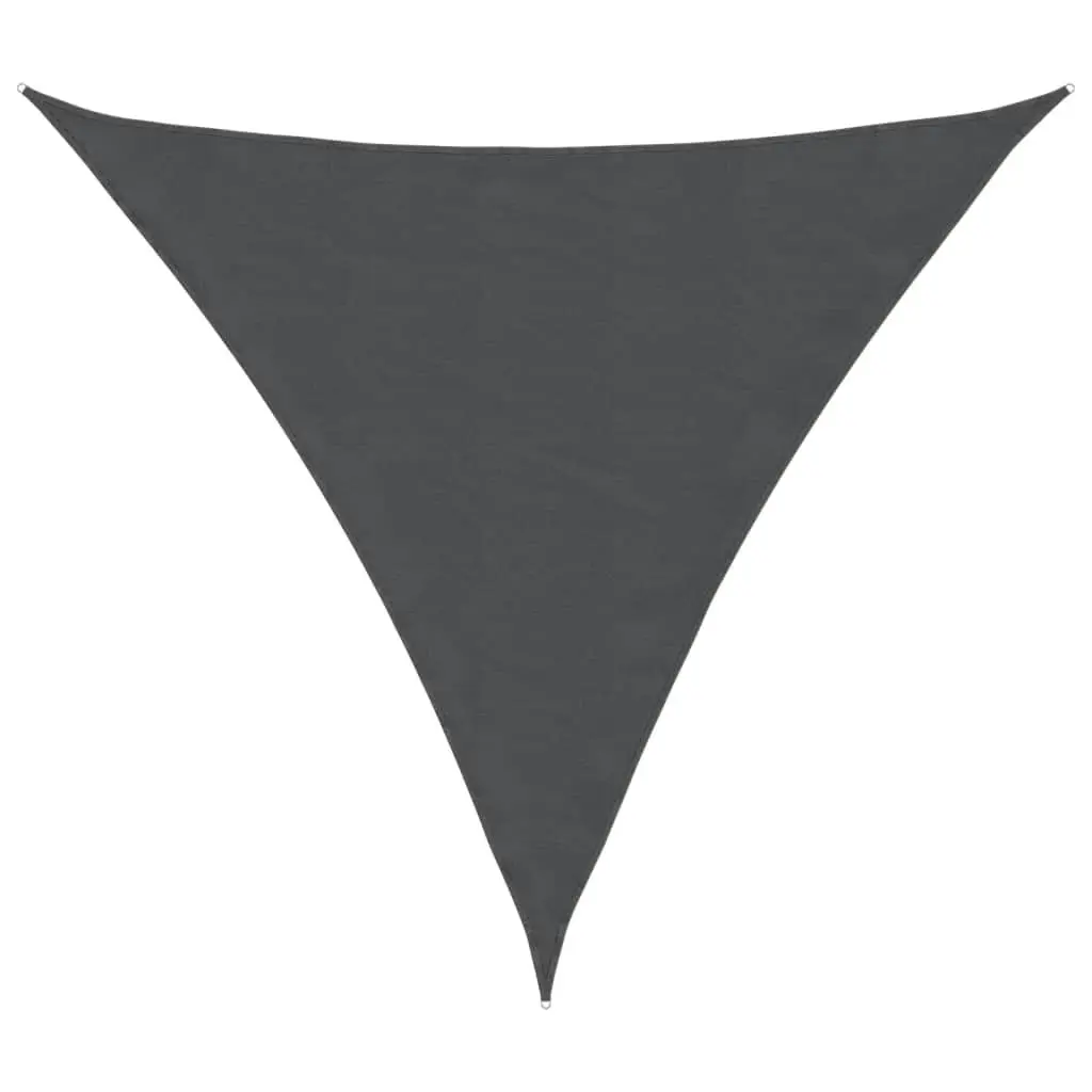 Sunshade Sail Oxford Fabric Triangular 3.6x3.6x3.6 m Anthracite 42305