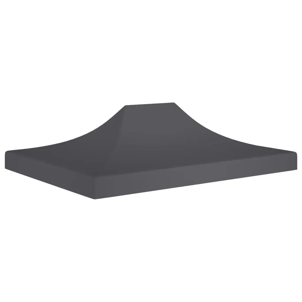 Party Tent Roof 4.5x3 m Anthracite 270 g/mÃ‚Â² 315364