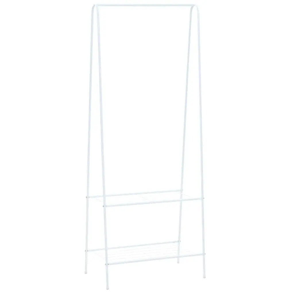 Clothes Rack 59x35x150 cm White 246725