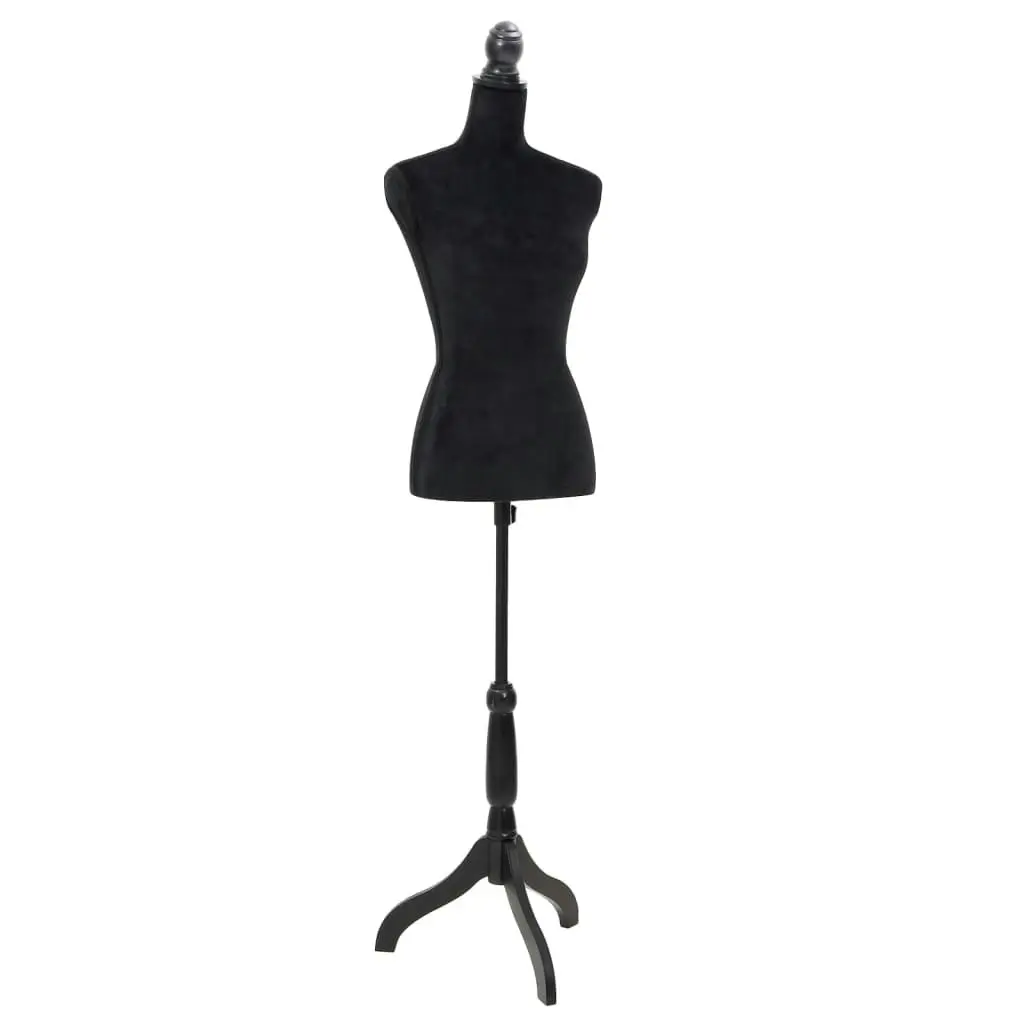 Ladies Bust Display Black Female Dressmakers Dummy Mannequin 30028