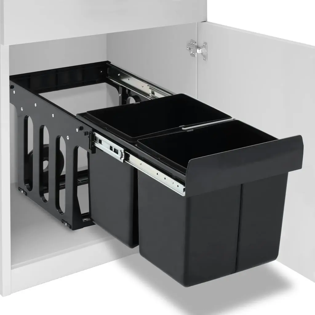 Kitchen Cupboard Pull-out Dustbin Soft-Close 36 L 51179