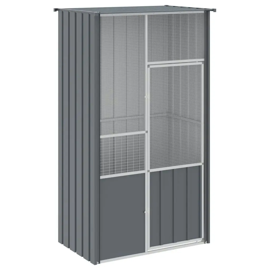 Bird Cage Anthracite 115x78x200 cm Galvanised Steel 172342