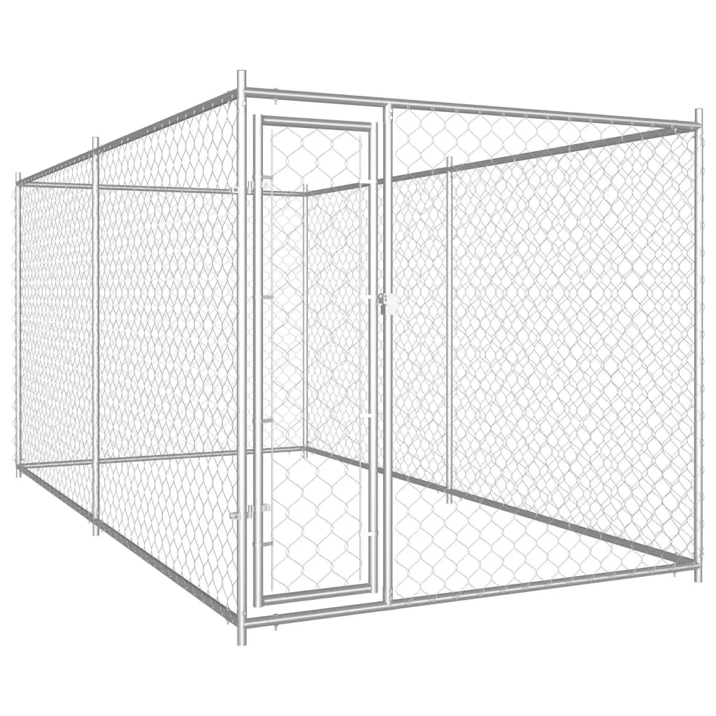 Outdoor Dog Kennel 382x192x185 cm 145025