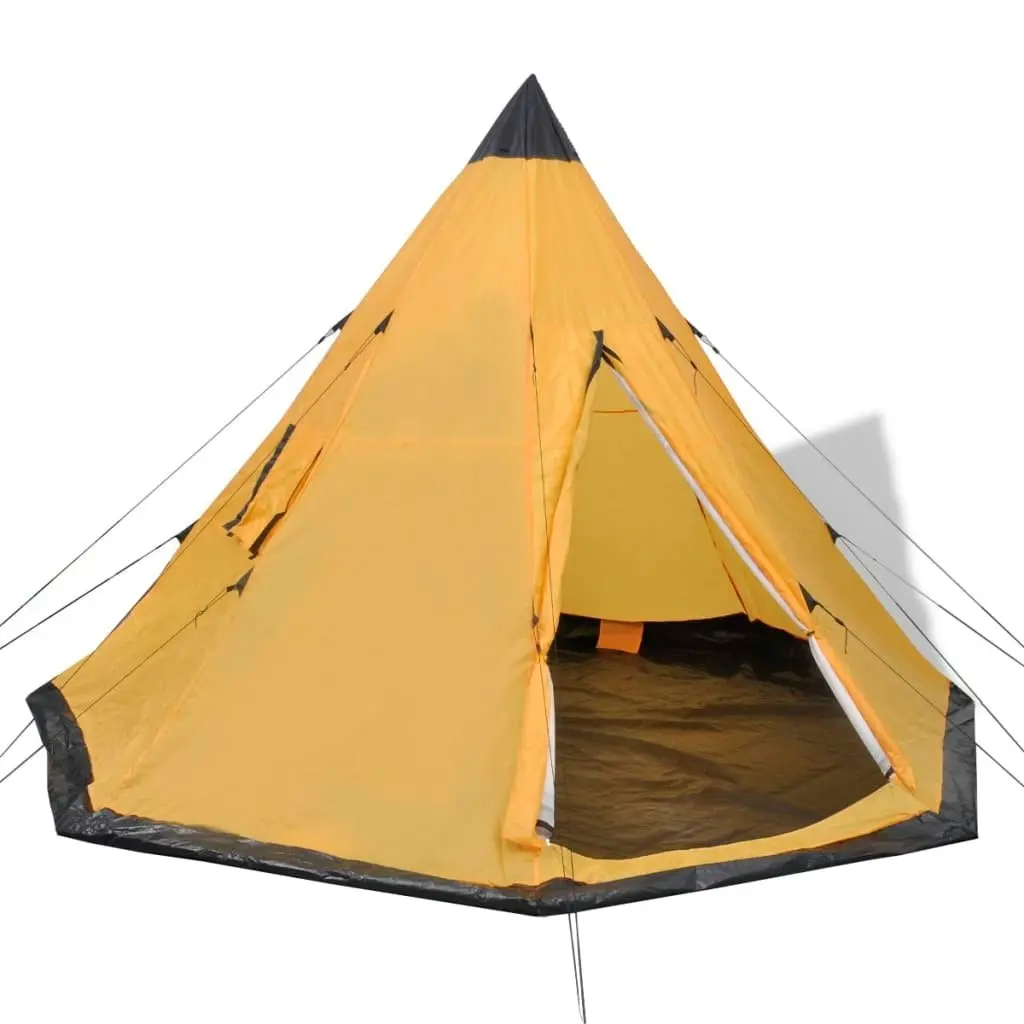 4-person Tent Yellow 91008