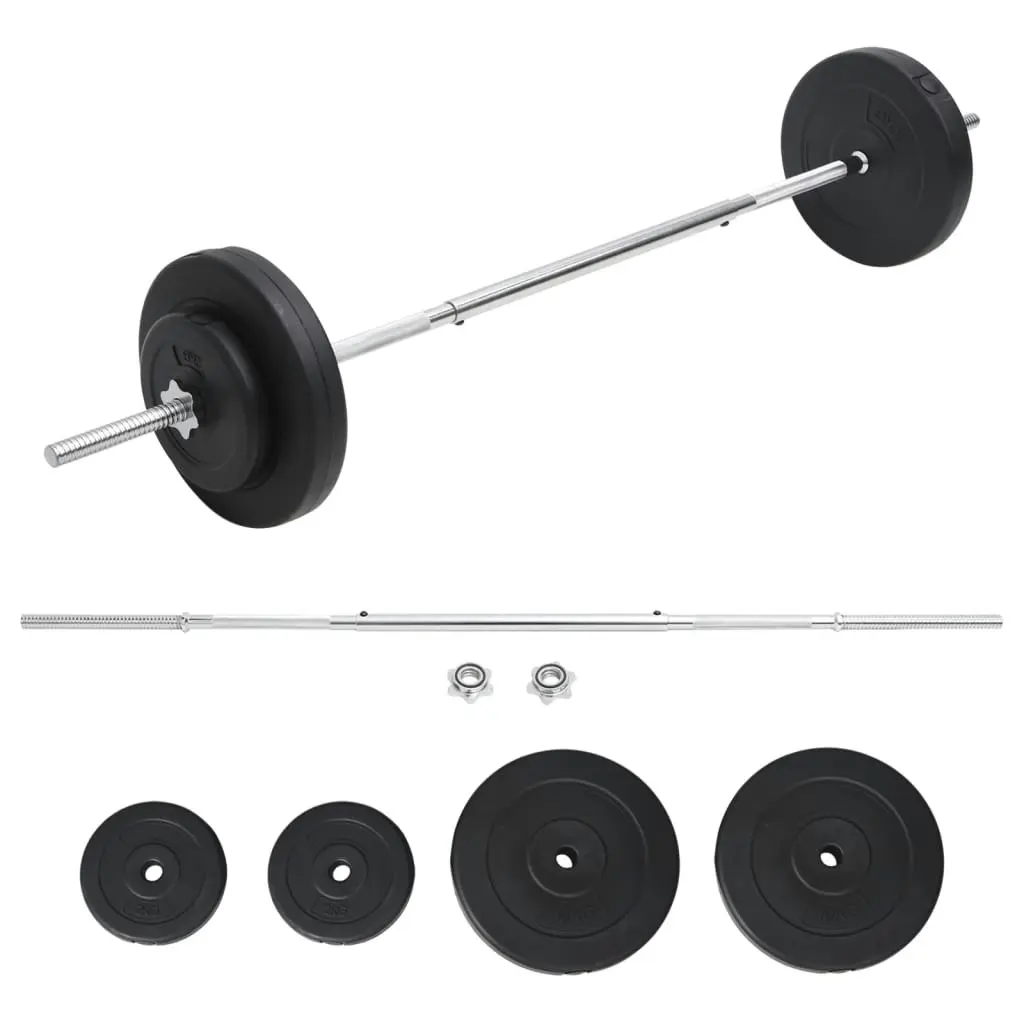 Barbell with Plates Set 30 kg 93585