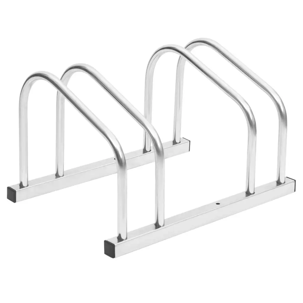 Bike Rack for 2 Bikes Galvanised Steel 154417