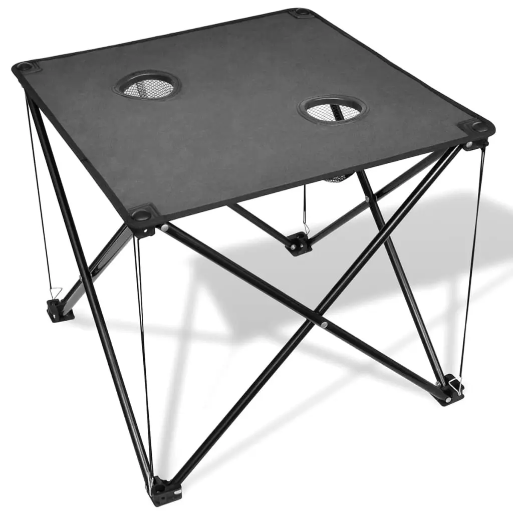 Foldable Camping Table Grey 41488