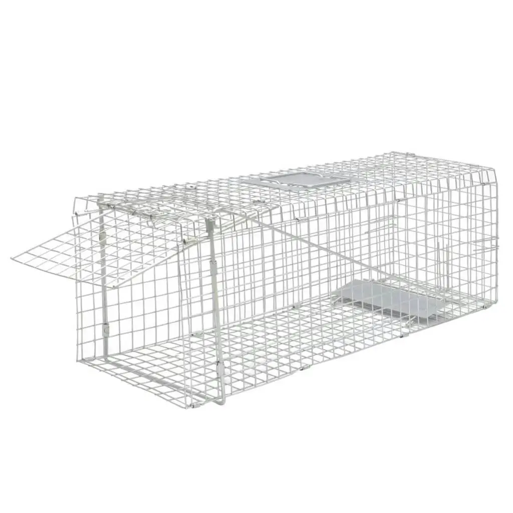 Galvanised Live Trap 80 cm 170237