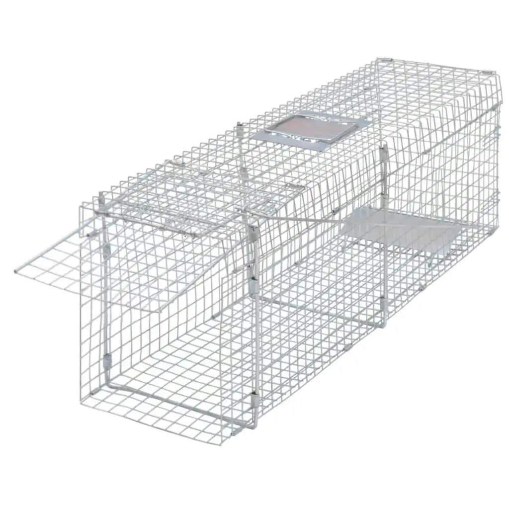 Galvanised Live Trap 100 cm 170238