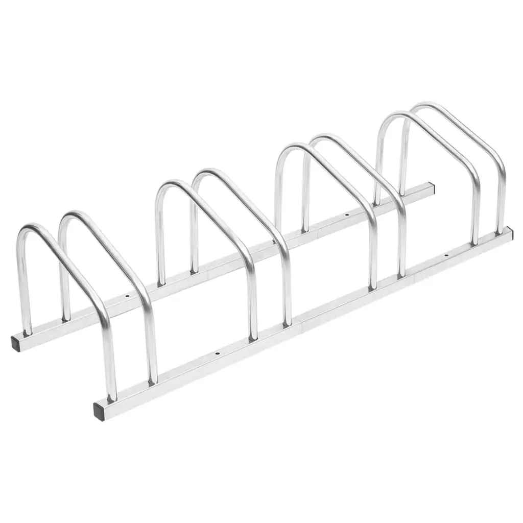 Bike Rack for 4 Bikes Galvanised Steel 154419