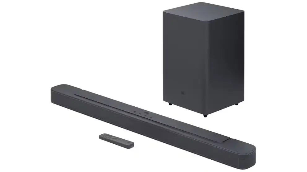 JBL Bar 2.1 Deep Bass Wireless Soundbar - Black