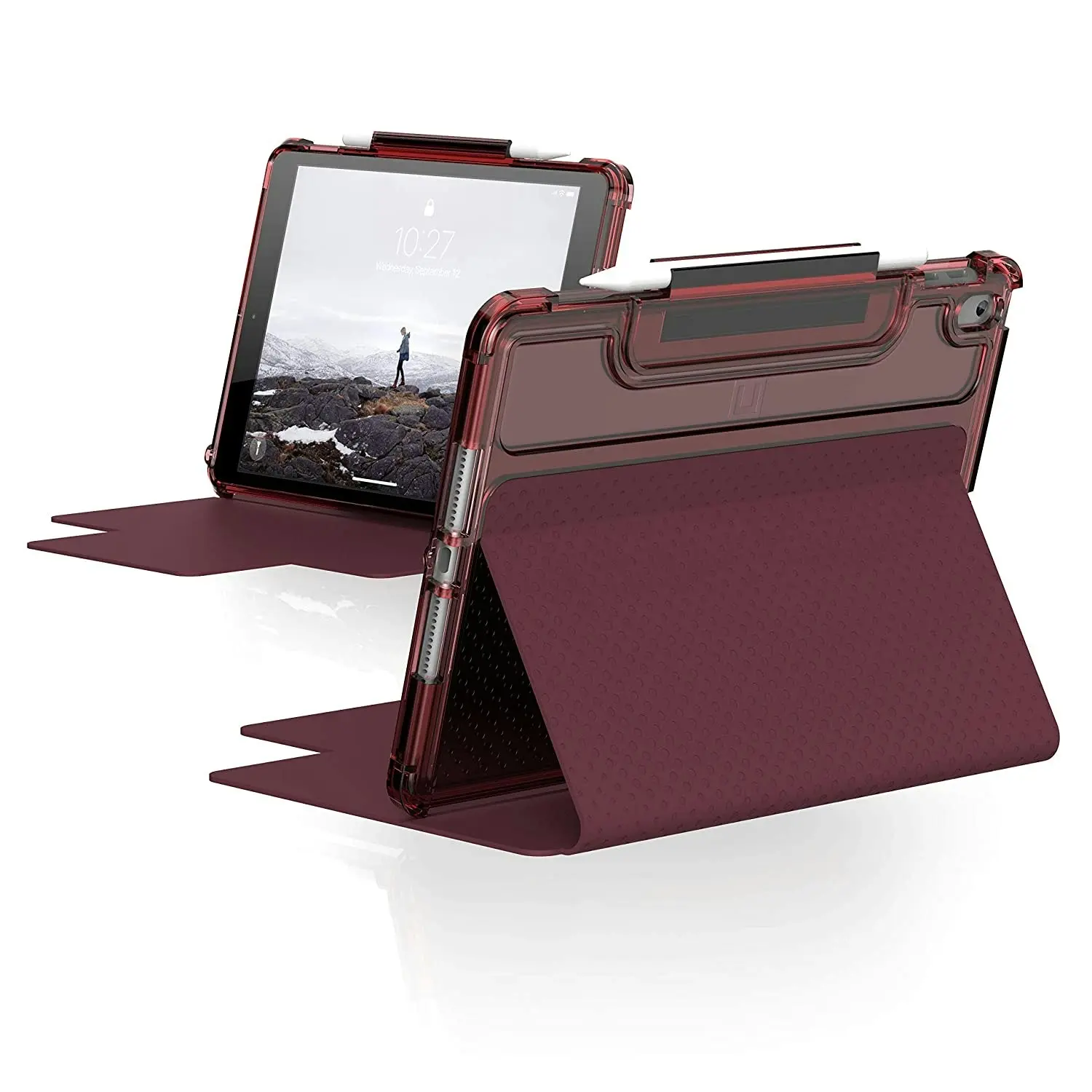 UAG Lucent Case For Apple Ipad 10.2" - Aubergine/dusty Rose