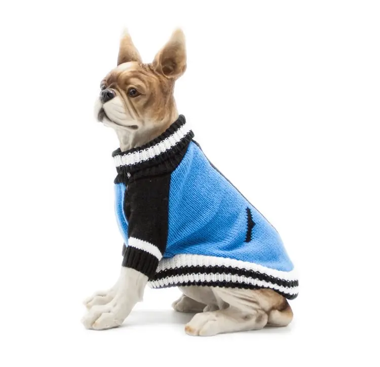 New Dog Puppy Pet Cat Winter Knitted Sweater Coat Vest Warm Outfit S M L XL B