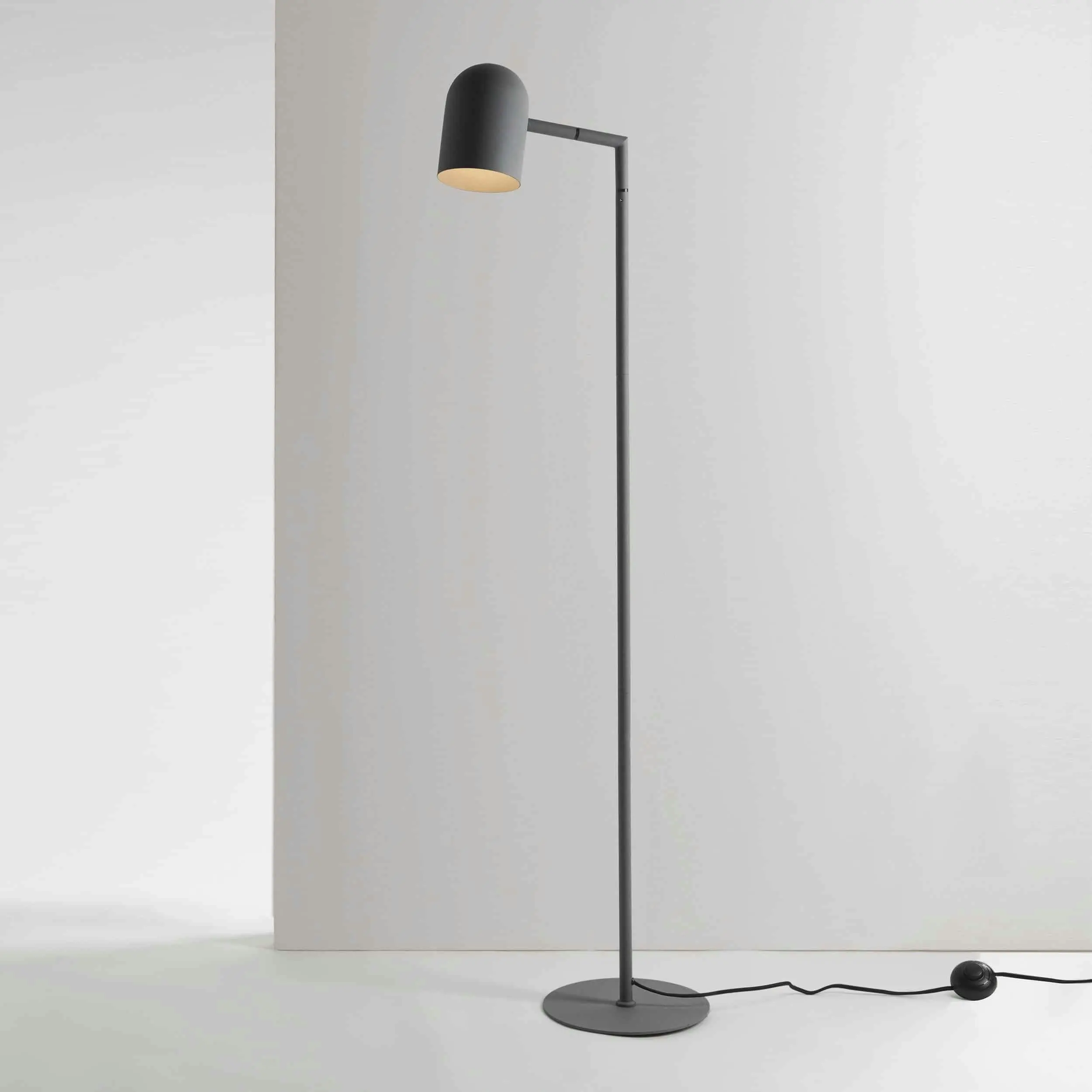 Mayfield Lighting Pia Charcoal Floor Lamp