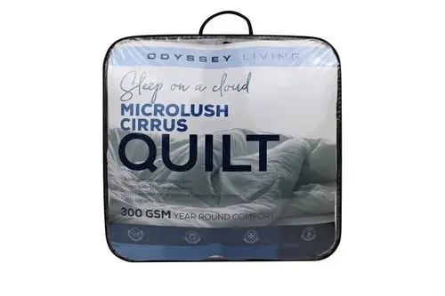 Odyysey Microlush Cirrius Quilt - 300gsm