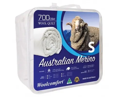 Woolcomfort Merino Wool Quilt 700GSM