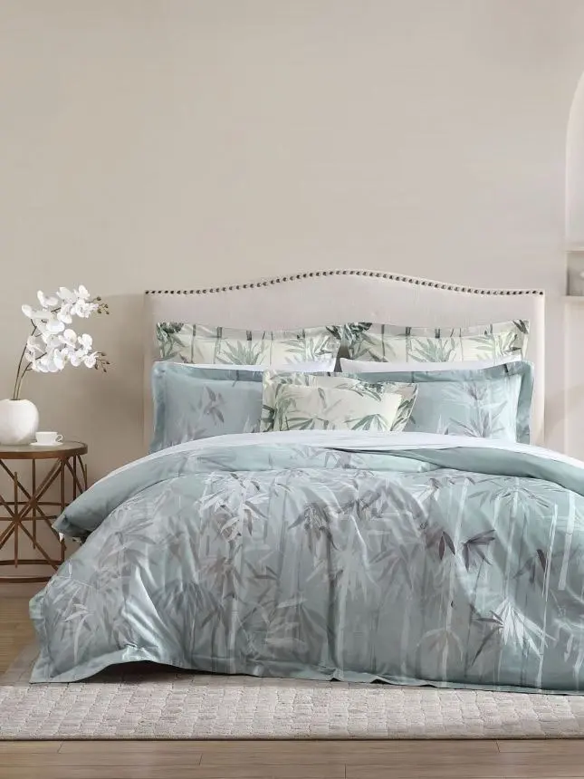 Grace By Linen House Bamboo Florette Quilt Cover Set