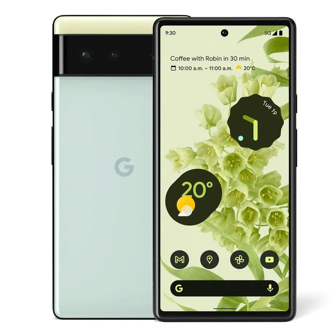 Google Pixel 6 5G 128GB Sorta Seafoam [CPO] - As New