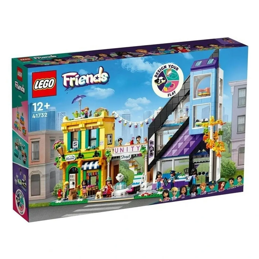 LEGO Friends Downtown Flower And Design Stores (41732)