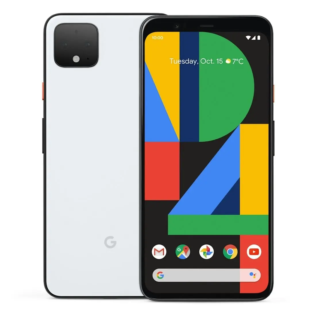 Google Pixel 4 (5.7"16MP, 64GB/6GB) Clearly White [CPO] - As New