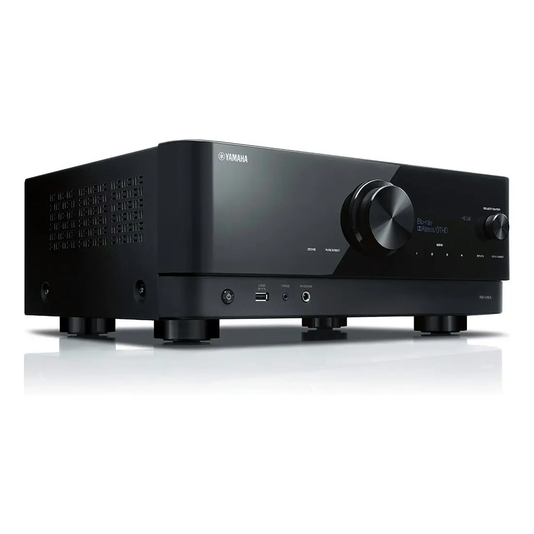 Yamaha RX-V6A 7.2-Channel AV Receiver w/Wi-Fi, Bluetooth Musiccast - Black