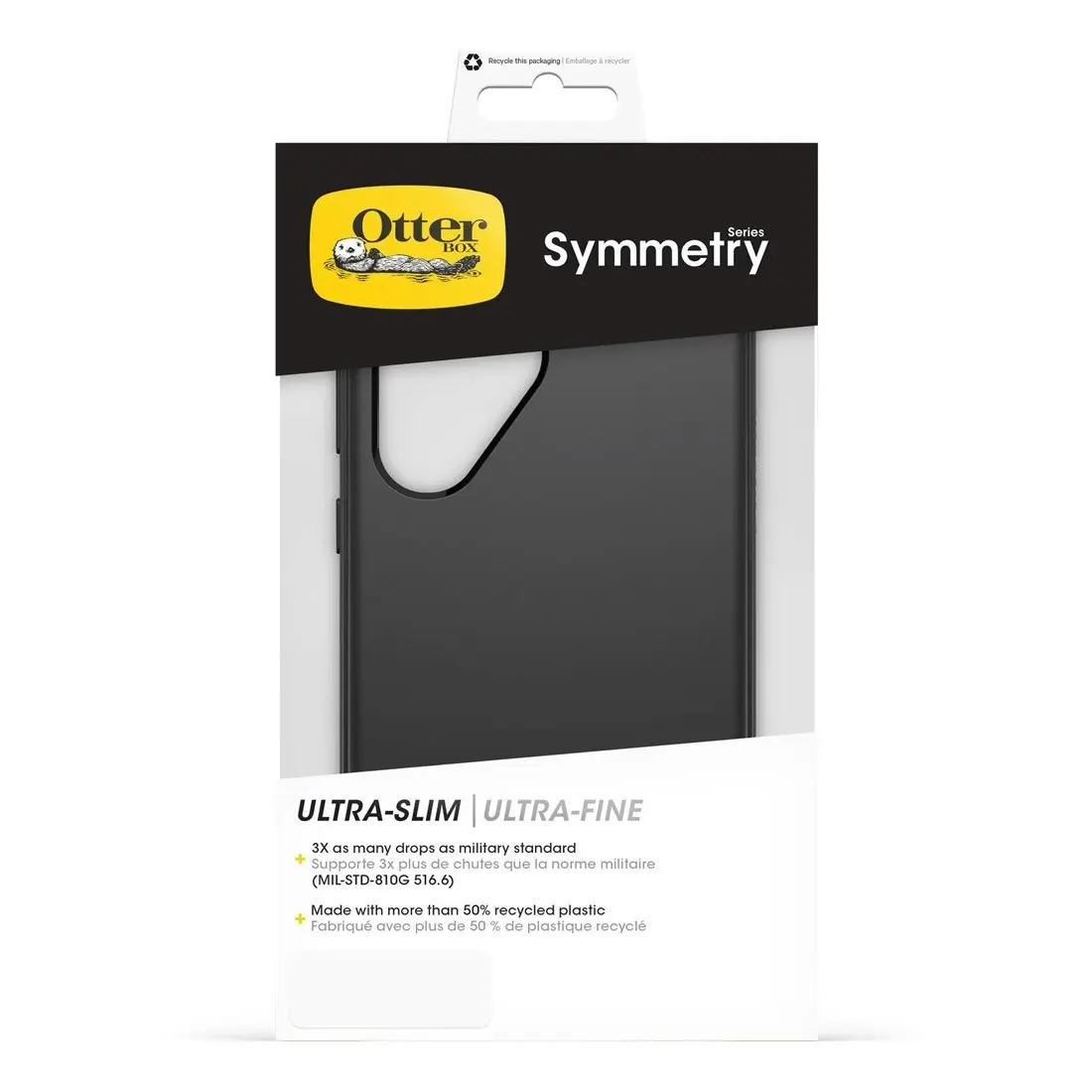 Otterbox Symmetry Case for Samsung Galaxy S24 Ultra 77-94559 - Black