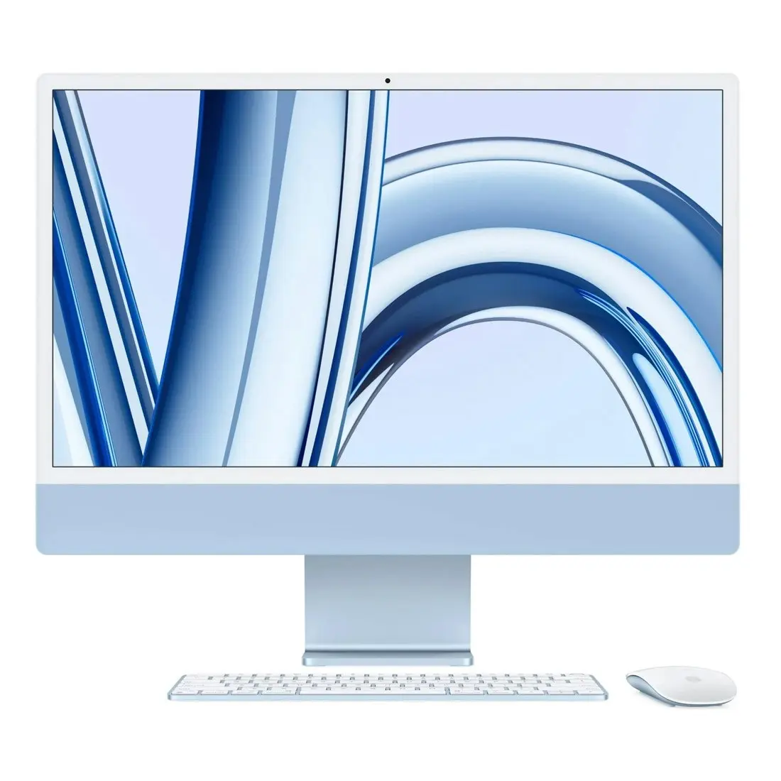 Apple iMac with Retina 4.5K Display 24-inch, M3 Chip 10-core GPU 256GB/8GB - Blue