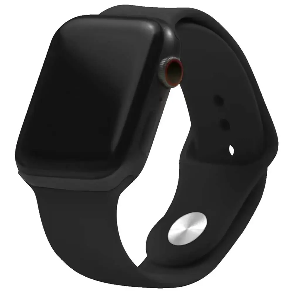 Apple Watch 44MM Silicon Sport Band - Black