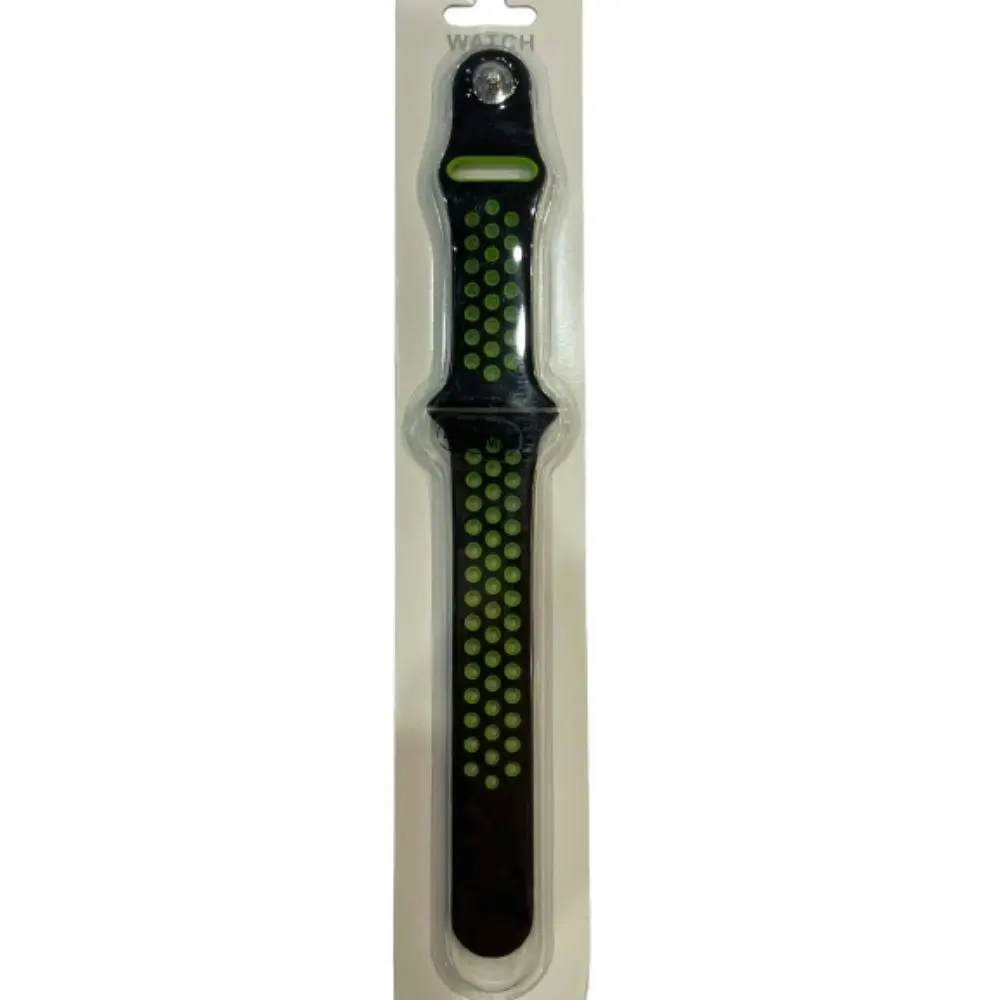 iWATCH Bands 42-44MM - Black/Green