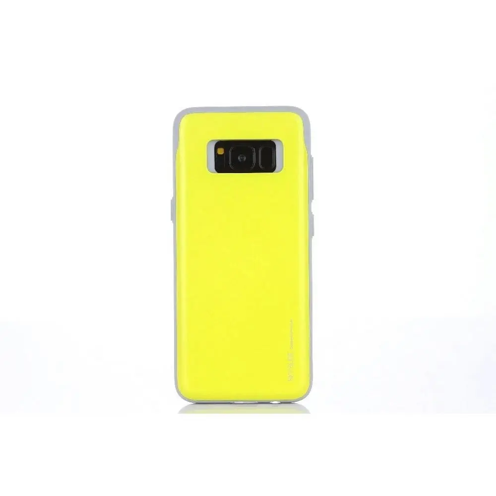 Sky Slide Bumper Case with Card Slot for Galaxy S9 5.8" - Green