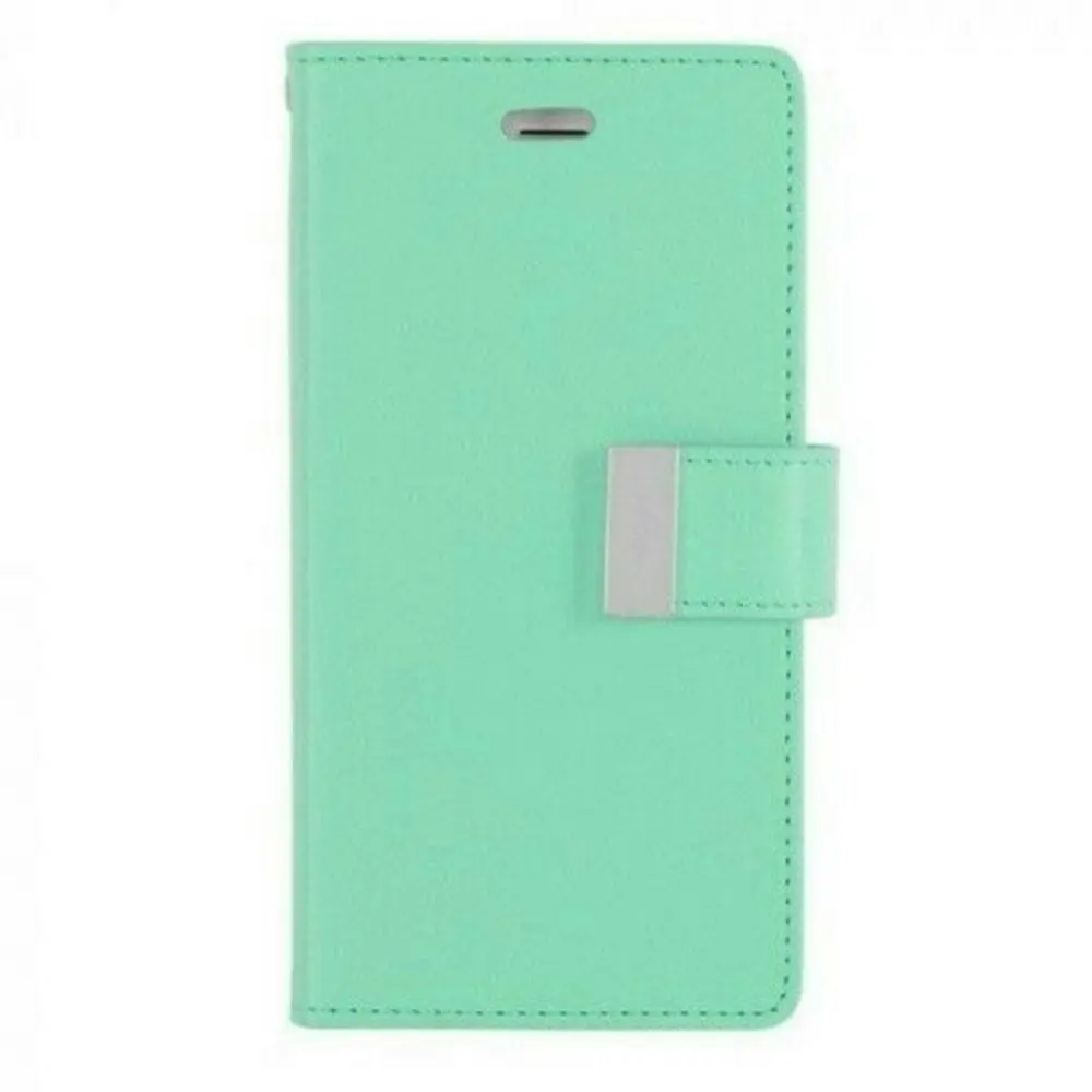 Goospery Rich Diary Book Case for Galaxy S21 Ultra 6.9" - Mint