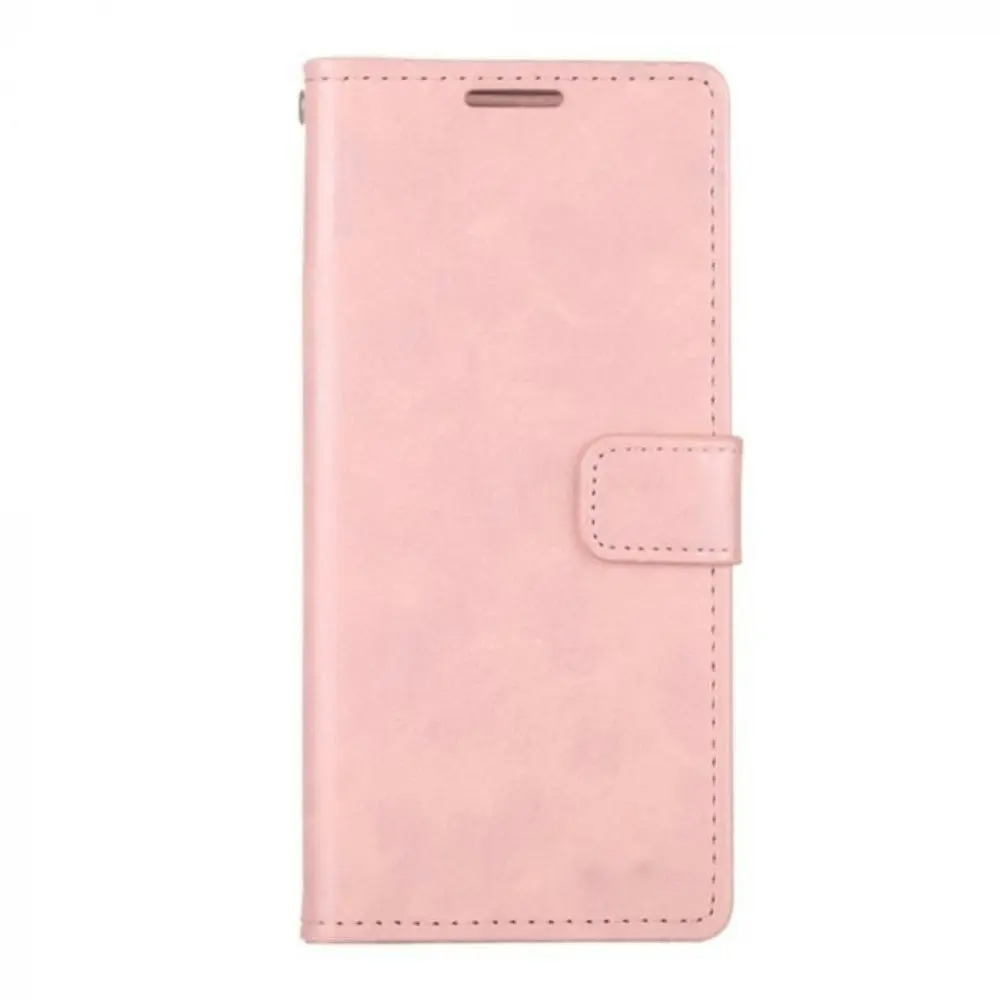 Bluemoon TPU Book Case For Galaxy S22 6.1" - Rose Gold