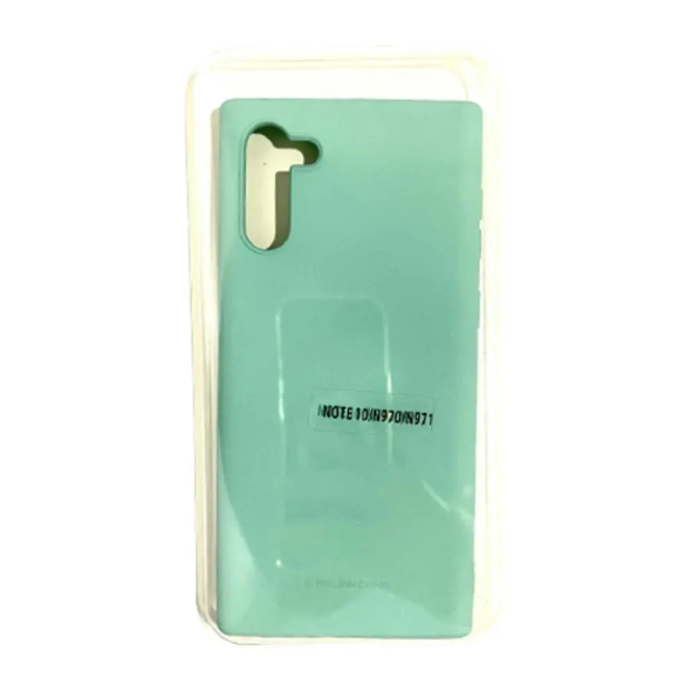 Hana TPU Jelly Case For Galaxy Note 10 6.2" - Mint