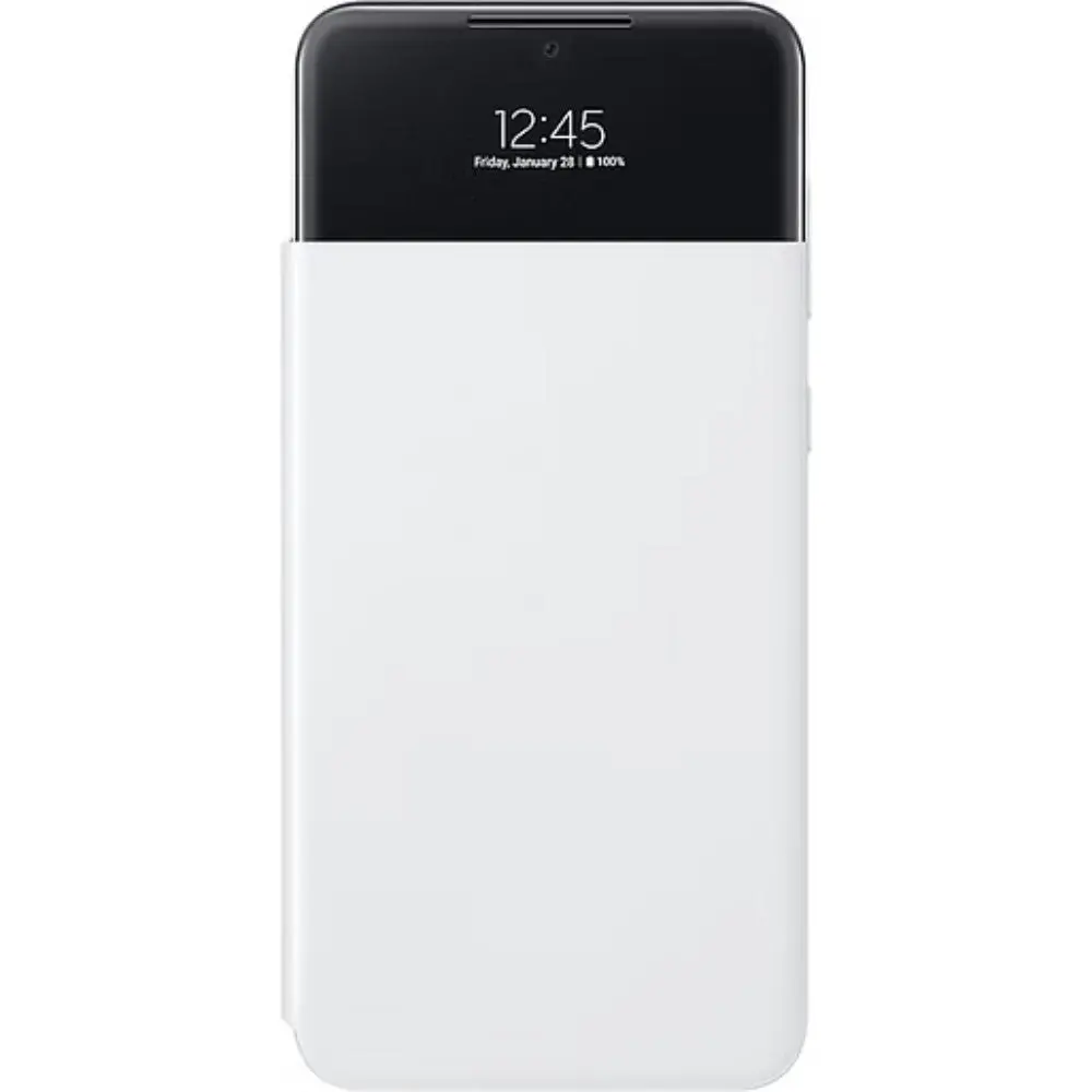 Galaxy A33 5G Smart S View Wallet Cover - White