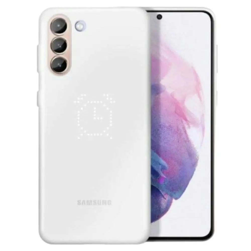 Samsung Galaxy S21+ Digital Engraving Cover - White