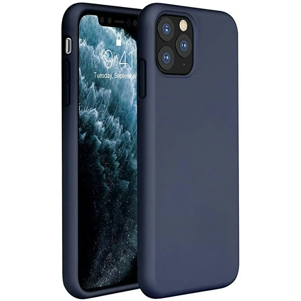 Hana TPU Jelly Case for iPhone 11 Pro 5.8" - Navy