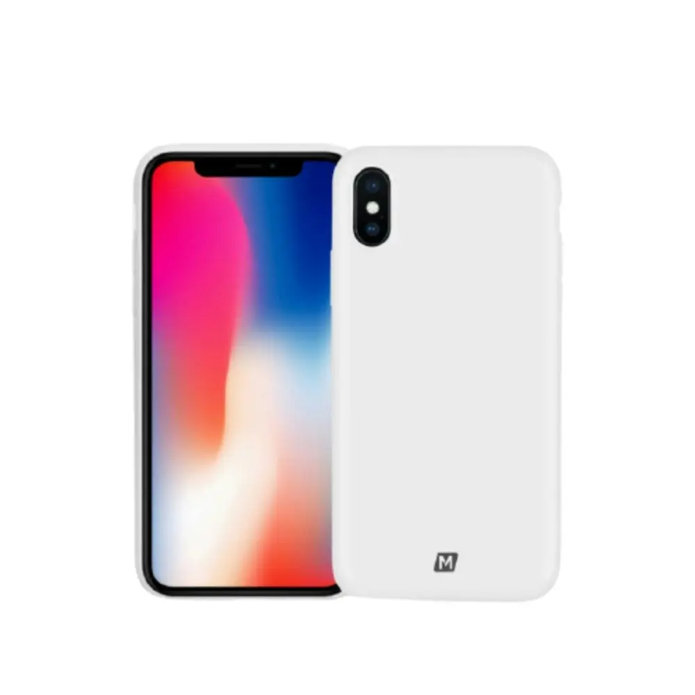 Momax Silky & Soft Protection Case for iPhone X / XS 5.8" - White