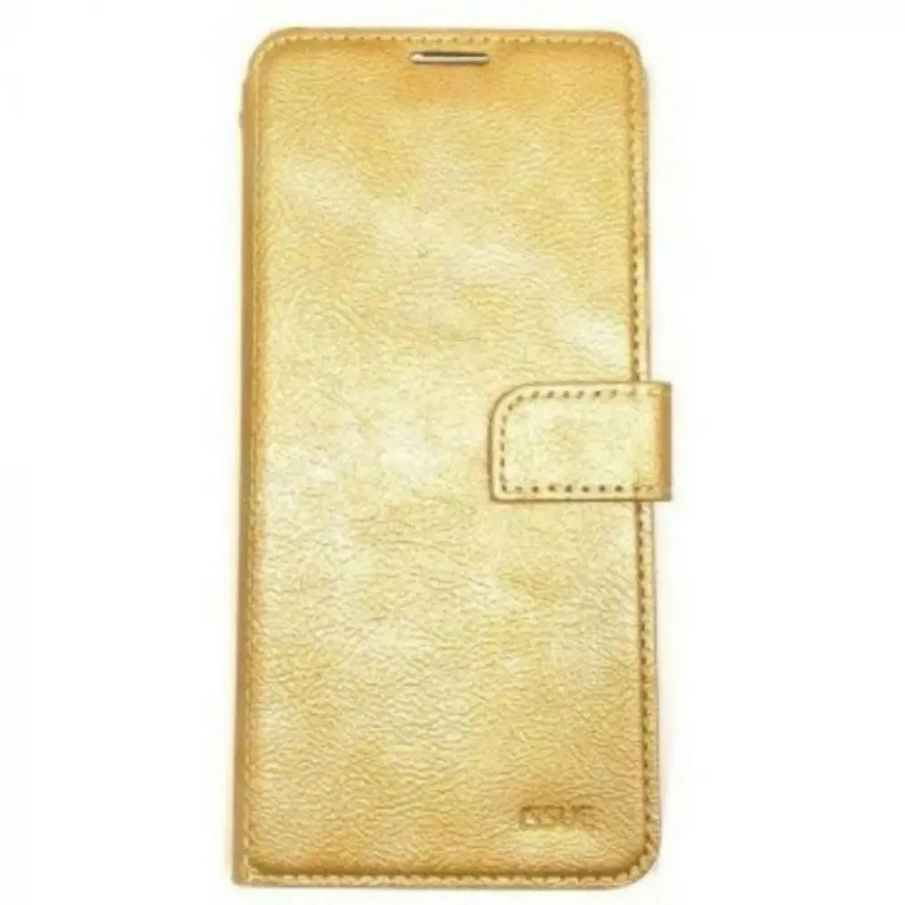 Issue Diary Case With Card Slot for iPhone 13 Pro Max 6.7" - Gold