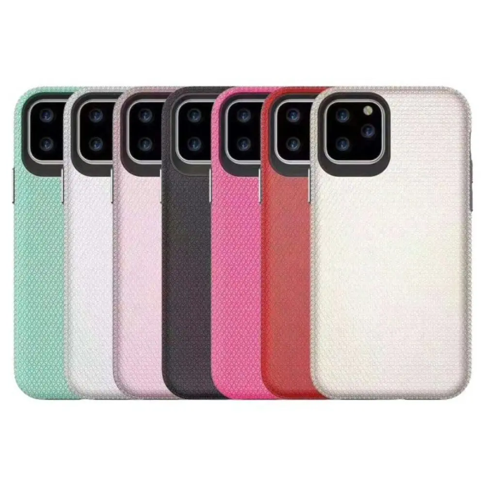 Triangle Tough Case For iPhone 12/12 Pro 6.1" - Pink