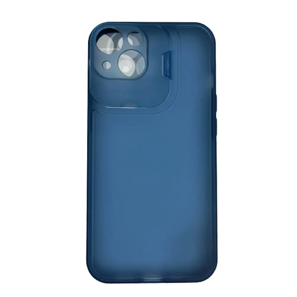 Hard Case With Camera Protector For iPhone 13 6.1" - Blue