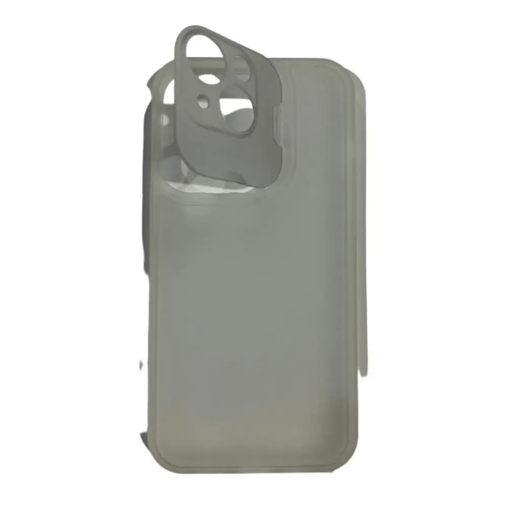 Hard Case With Camera Protector For iPhone 13 6.1" - White