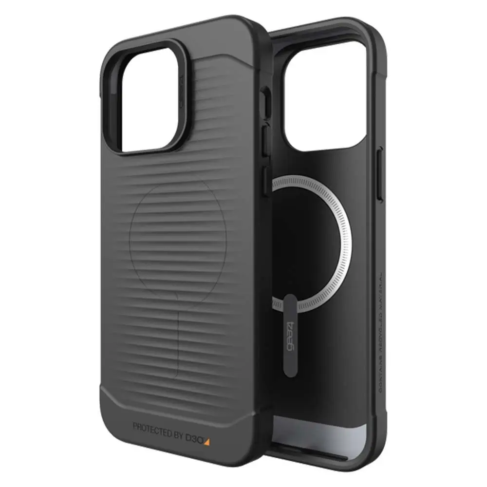 Gear4 D3O Havana Snap Case For iPhone 14 Pro Max 6.7" - Black