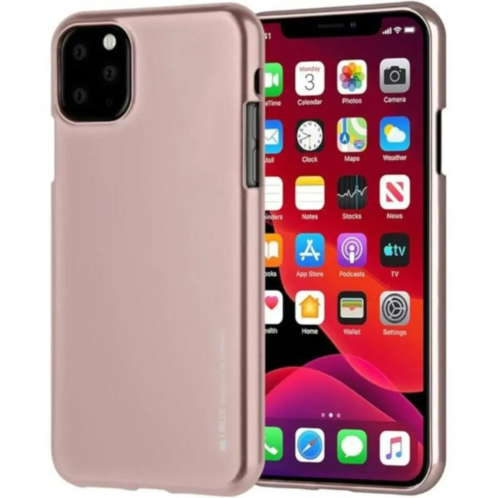 Goospery Metallic TPU Case For iPhone 11 Pro 5.8" - Gold